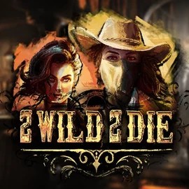 Slots logo of 2 Wild 2 Die from Hacksaw Gaming at Playjonny Casino