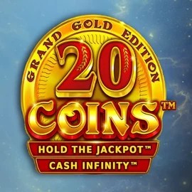 20 Coins Grand Gold Edition casino game by Wazdan – featured logo at Playjonny Casino
