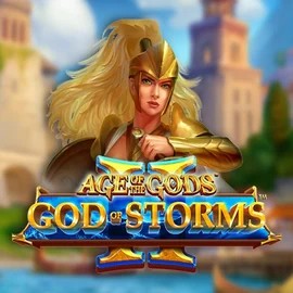 Age Of The Gods: God Of Storms 2 slot visual from Playtech available on play-jonny.eu