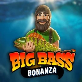Big Bass Bonanza slot logo by Pragmatic Play at Playjonny Casino