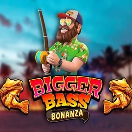 Bigger Bass Bonanza logo by Pragmatic Play at Playjonny Casino
