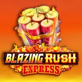 Blazing Rush Express online game logo by AreaVegas on play-jonny.eu