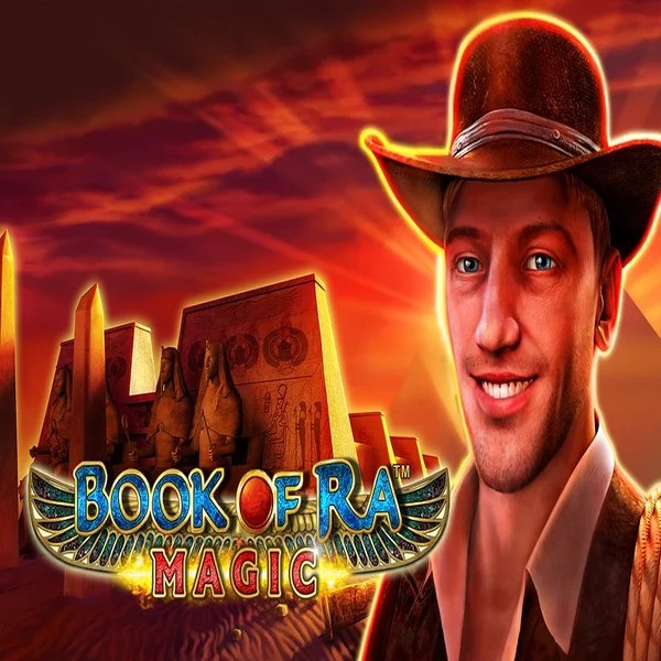 Book of Ra Magic game by Greentube – logo hosted on Playjonny Casino