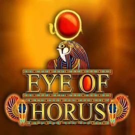 Eye of Horus slot logo by RTG (Reel Time Gaming) at Playjonny Casino