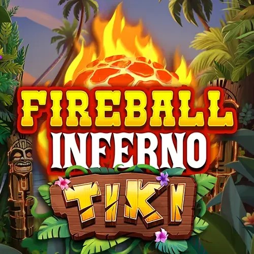 Fireball Inferno Tiki by NetEnt, showcased at play-jonny.eu – game logo
