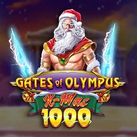 Gates of Olympus Xmas 1000 slot visual from Pragmatic Play available on play-jonny.eu