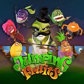 Jumping Fruits logo by Wazdan Playjonny Casino