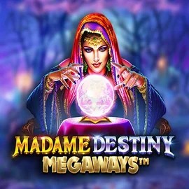 Madame Destiny Megaways slot visual from Pragmatic Play available on play-jonny.eu