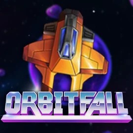 Orbitfall slot logo by ELK Studios at Playjonny Casino