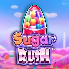 Sugar Rush logo by Pragmatic Play at Playjonny Casino