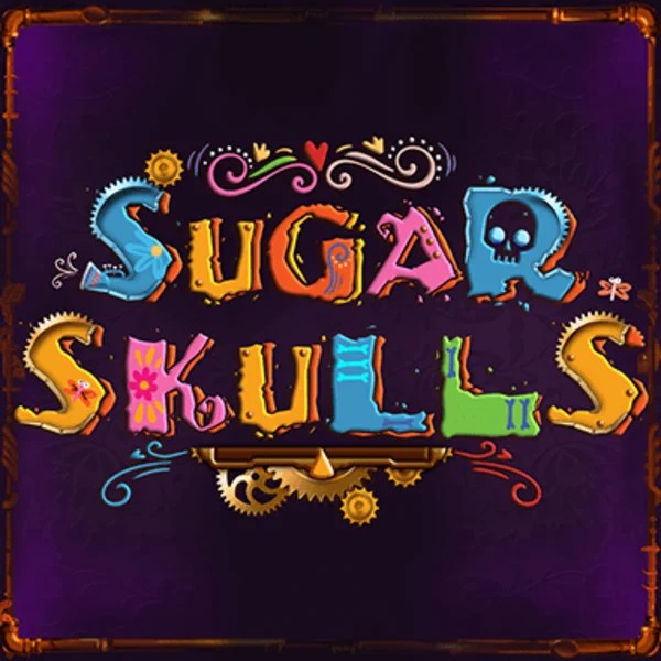 Slots logo of Sugar Skulls from Booming Games at Playjonny Casino