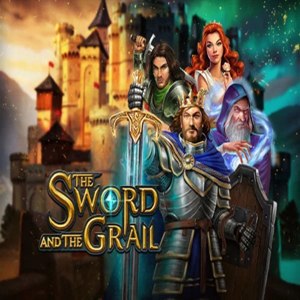 The Sword and the Grail slot visual from Play'n GO available on play-jonny.eu