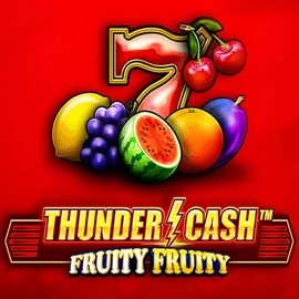 Thunder Cash Fruity Fruity by Novomatic, showcased at play-jonny.eu – game logo