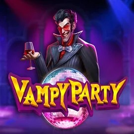 Vampy Party game by Pragmatic Play – logo hosted on Playjonny Casino