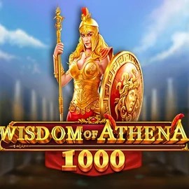 Slots logo of Wisdom of Athena 1000 from Pragmatic Play at Playjonny Casino